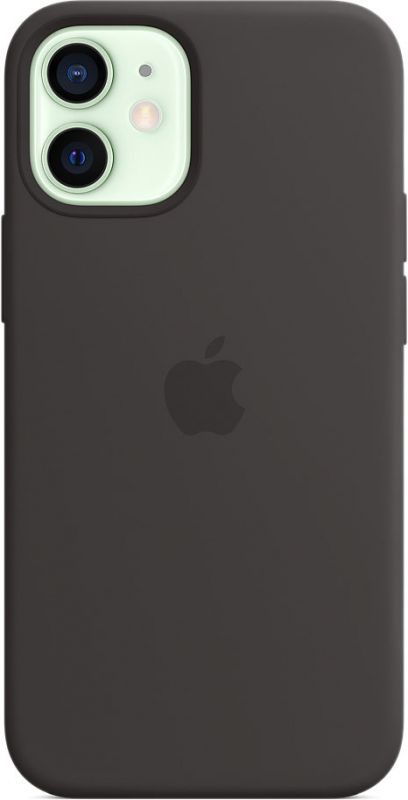 Чехол силиконовый Apple iPhone 12 mini Silicone Case Black (Чёрный) MHKX3ZM/A #1
