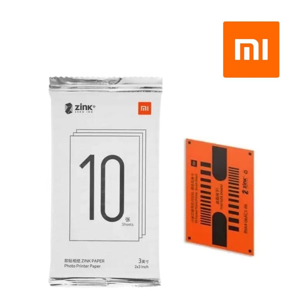 Бумага для фотопринтера Xiaomi Mijia AR ZINK Portable Photo Printer Paper XMZPXZHT03  #1