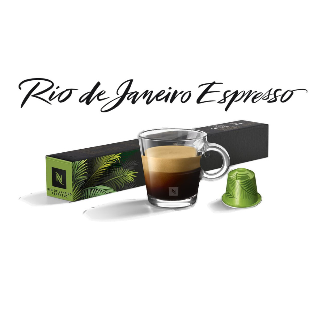 Кофе Nespresso Rio De Janeiro Espresso в капсулах, 10 шт., для кофемашин Original  #1
