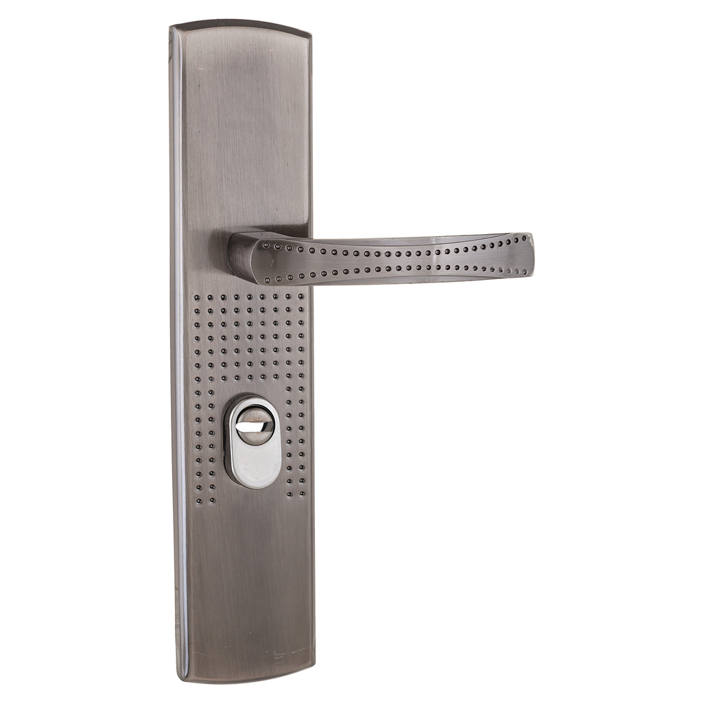 Ручка дверная на планке для китайской металлической двери СТАНДАРТ РН-СТ222 Y двухсторонняя универсальная, #1