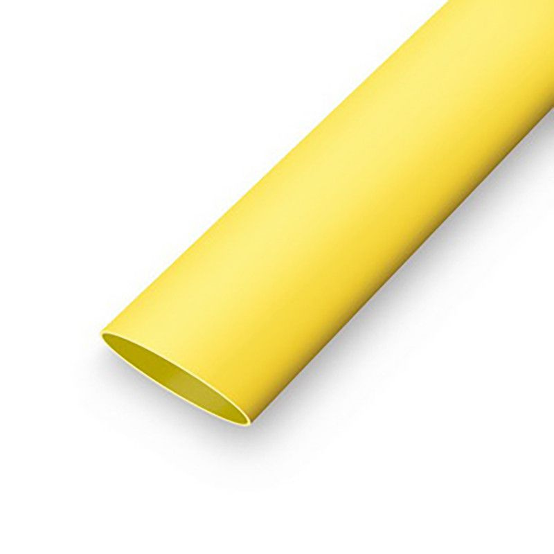 Термоусадка Ф1 желтый 1 метр #1