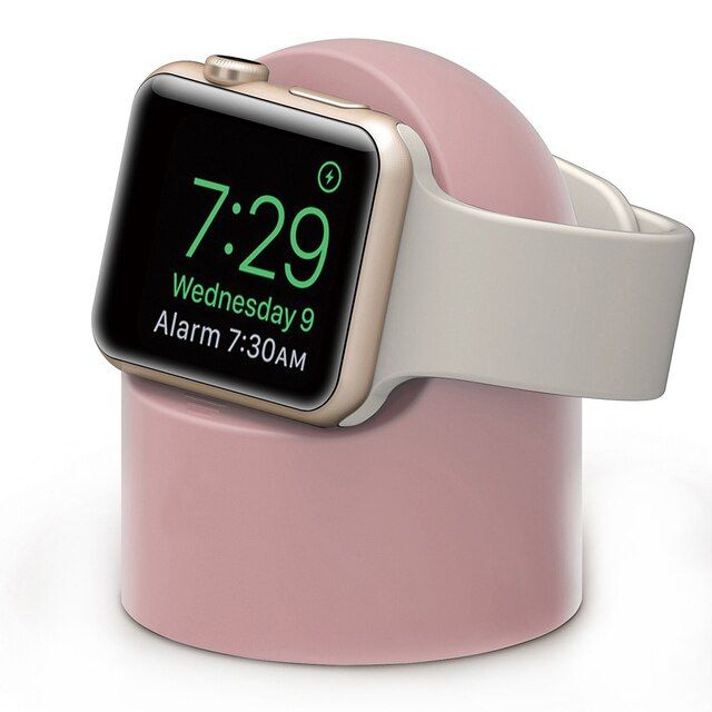 Подставка для Apple Watch, розовая #1