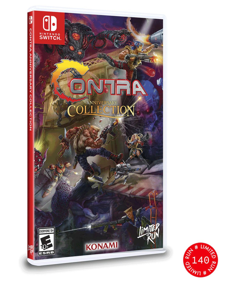 Игра Contra Anniversary Collection (Nintendo Switch, Английская версия) #1