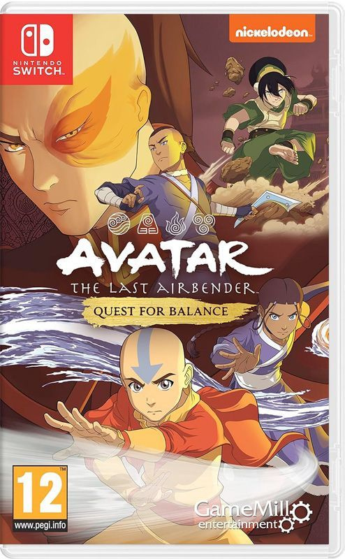 Игра Avatar The Last Airbender: Quest for Balance (Nintendo Switch, Английская версия)  #1