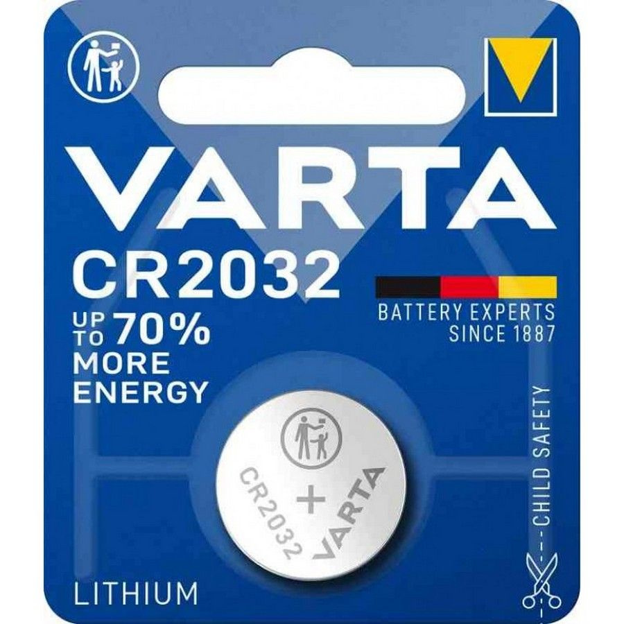 Varta Батарейка CR2032, Литиевый тип, 3 В, 1 шт #1