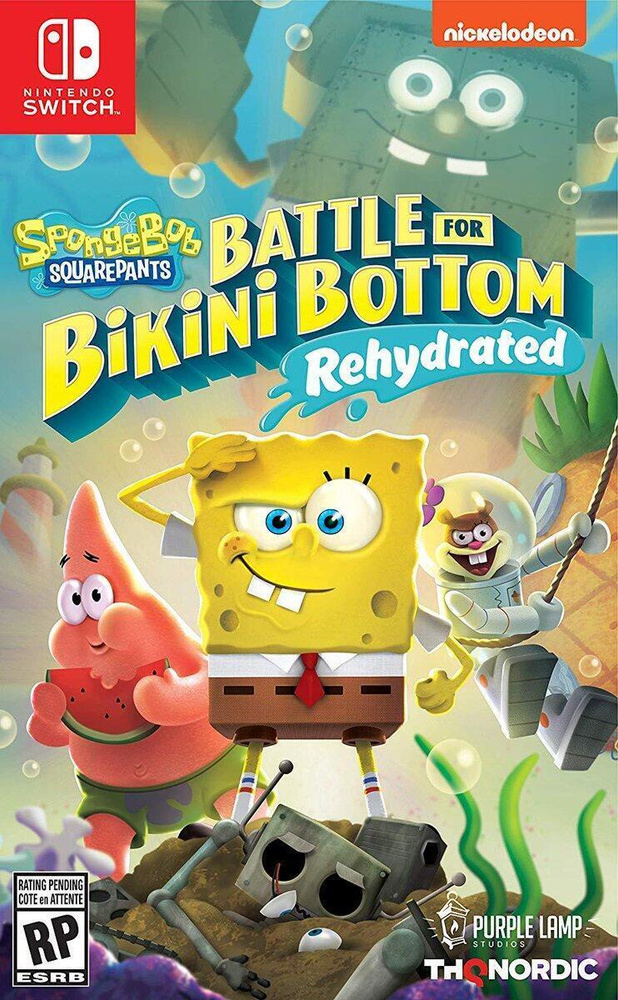 Игра SpongeBob SquarePants: Battle For Bikini Bottom - Rehydrated (Губка Боб Квадратные Штаны: Битва #1