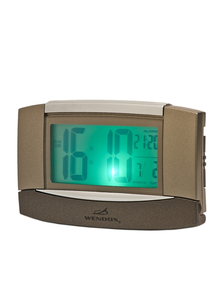 Часы-будильник Wendox W578A. Часы-будильник настольный, электронный. Будильник для дома , дорожный и #1