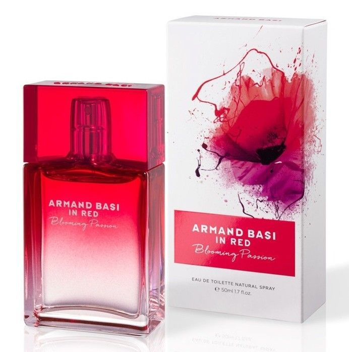 Armand ARMAND BASI IN RED BLOOMING PASSION edt WOMAN 50ml Туалетная ...