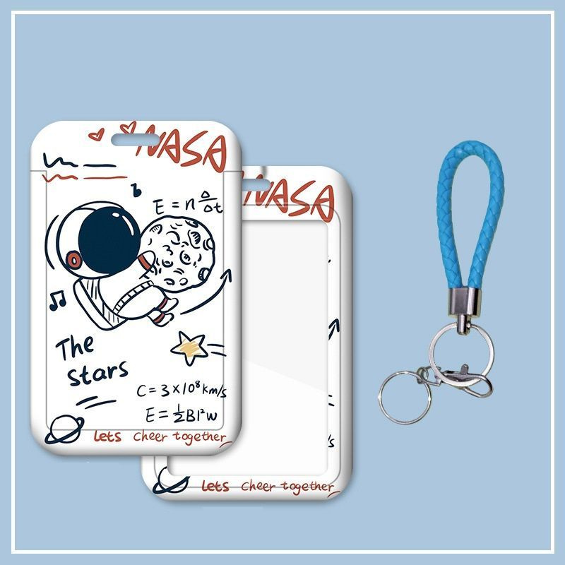 Футляр для кредитных карт "NASA" с брелком #1