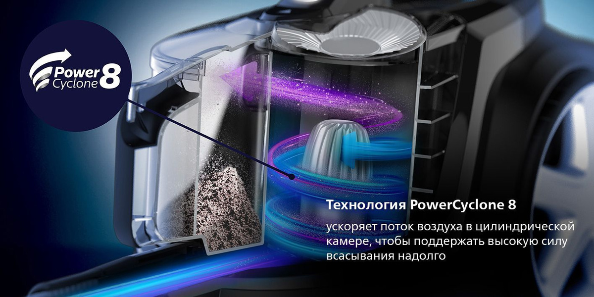 Бытовой пылесос Philips FC9732/01, черный - купить по низким ценам в ...