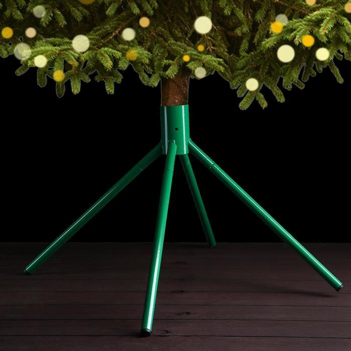 Подставка для ёлки (под ёмкость с водой), диаметр 51 мм, цвет зелёный  #1
