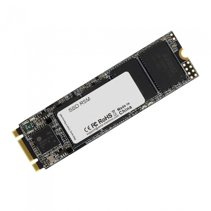 AMD 480 ГБ Внутренний SSD-диск Radeon R5 Series M.2 SATA3 6.0 Гбит/с (R5M480G8) #1