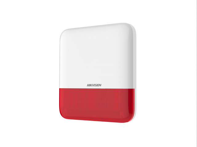 Беспроводной уличный оповещатель Hikvision DS-PS1-E-WE (Red Indicator ...