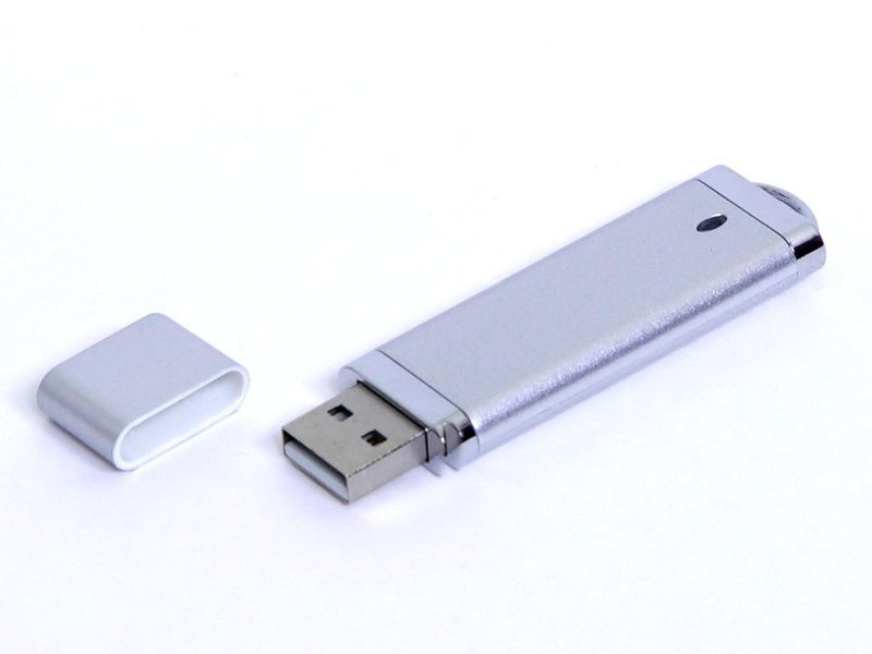 centersuvenir USB-флеш-накопитель Флешка Орландо USB 2.0 (002) 64 ГБ, серебристый  #1