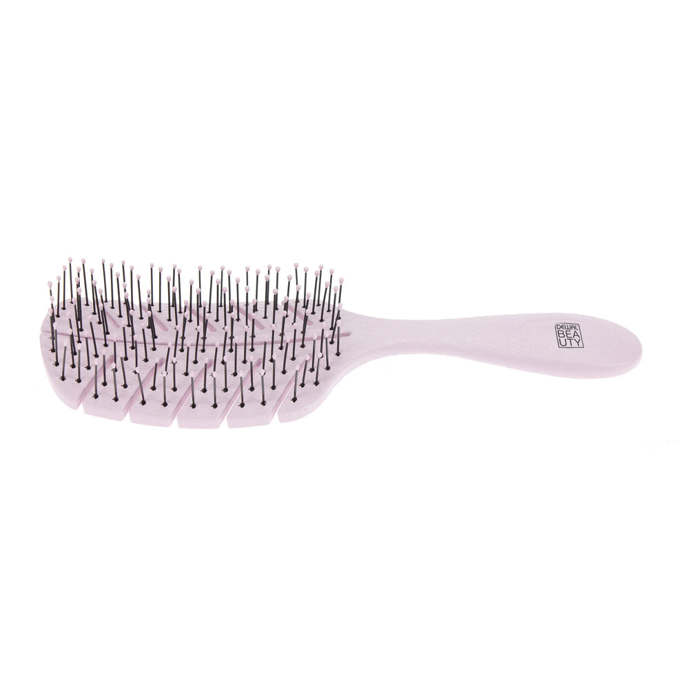 Расческа для волос продувная / Щетка для волос Dewal Beauty, с нейлоновым штифтом, DBEF1-Lilac  #1