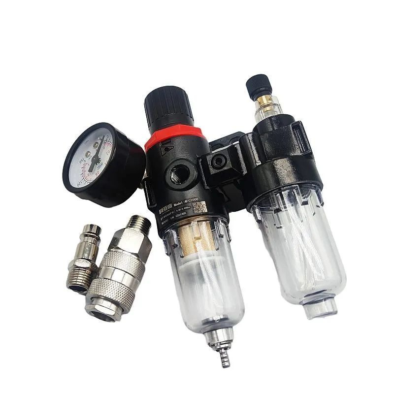 AFC2000 Фильтр влагоотделителя/ блок подготовки воздуха с лубрикатором ...