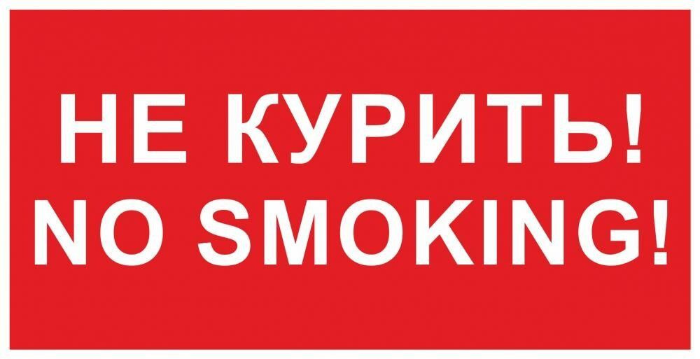 Табличка "Не курить" А3 (40х30см) #1