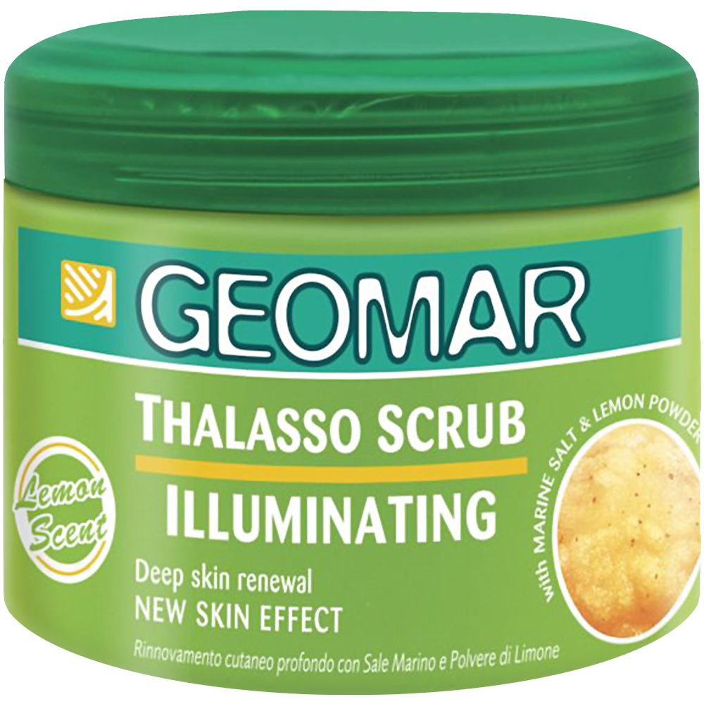 GEOMAR Талассо-Скраб осветляющий с гранулами лимона Illuminating Thalasso Scrub With Lemon Powder  #1