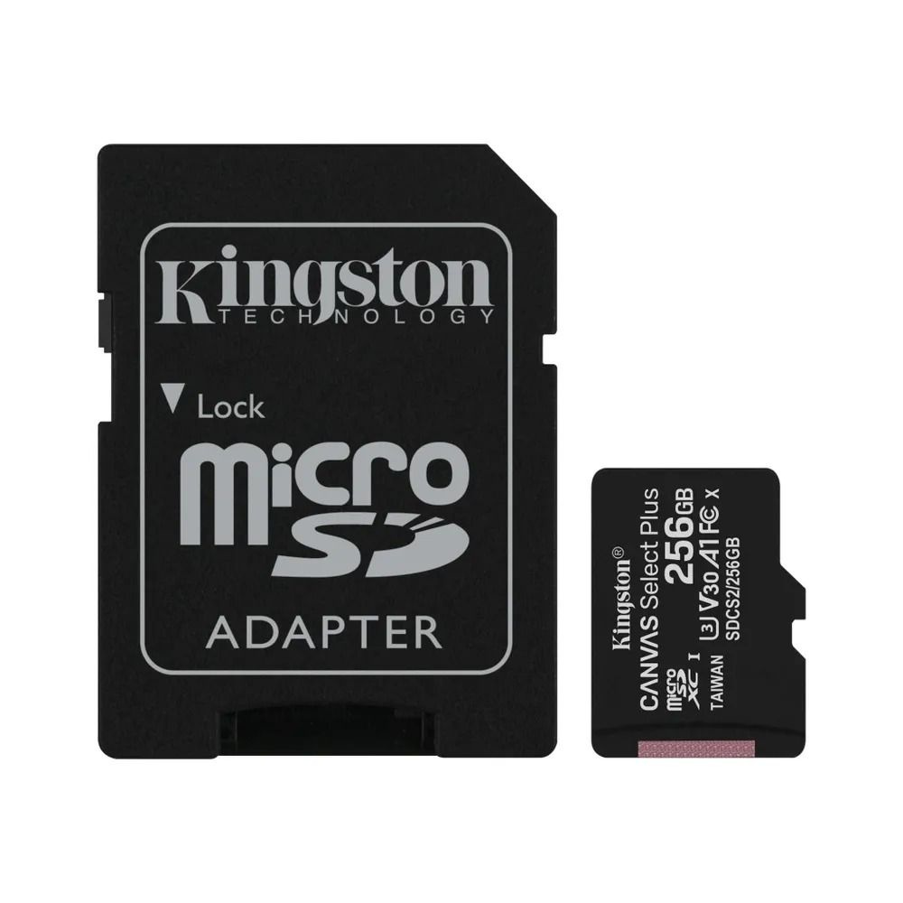 Карта памяти Kingston Canvas A1 microSD 256 ГБ / microSDXC Canvas 256 ГБ / Карта расширения памяти 256 #1