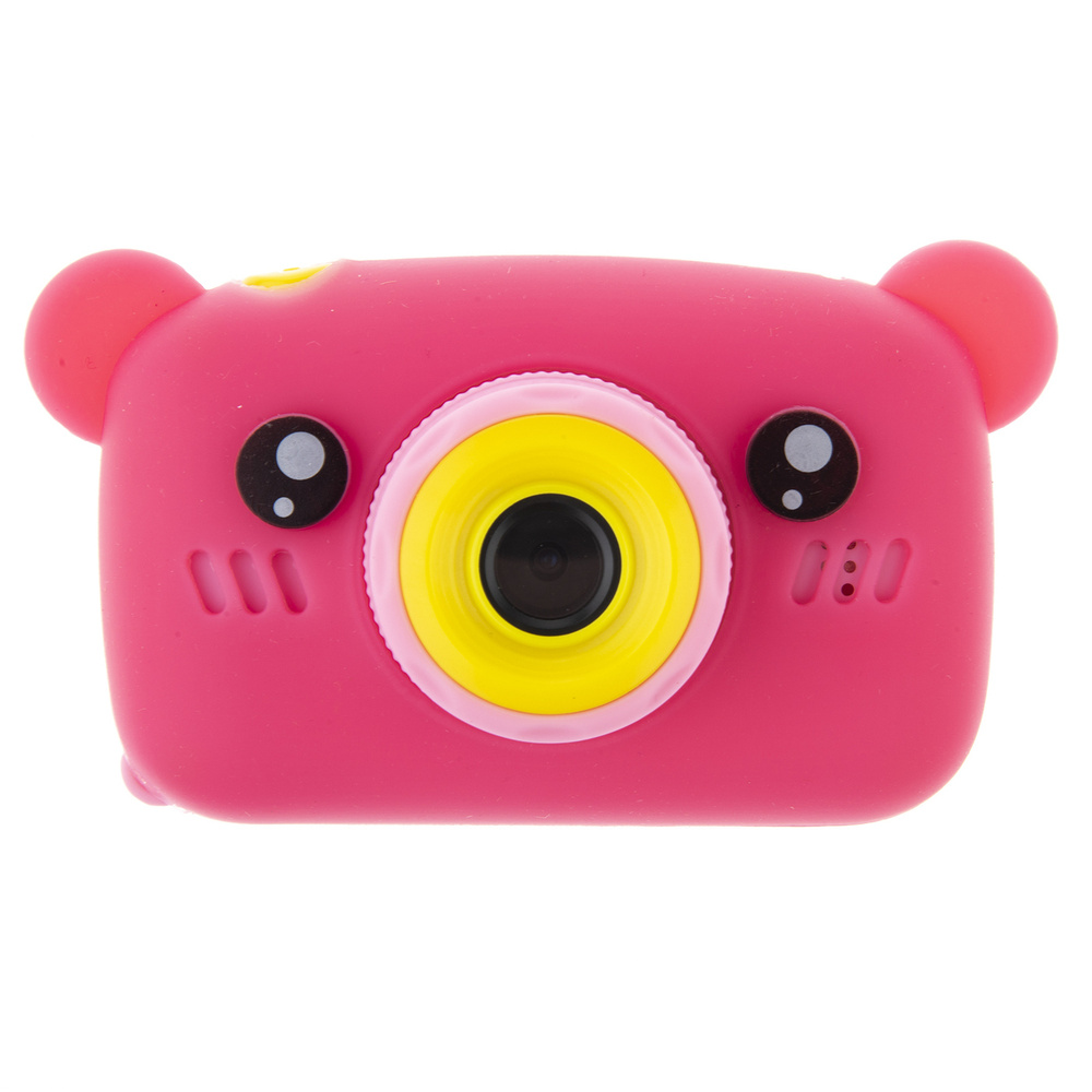 Детский фотоаппарат медведь, цифровая фотокамера мишка  #1