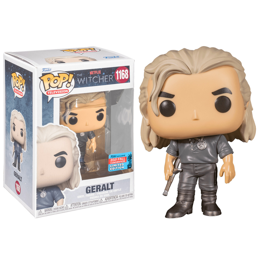 Фигурка Funko Pop! The Witcher: Geralt (Мятая коробка (Эксклюзив NYCC 2021 (Геральт из сериала Ведьмак))) #1