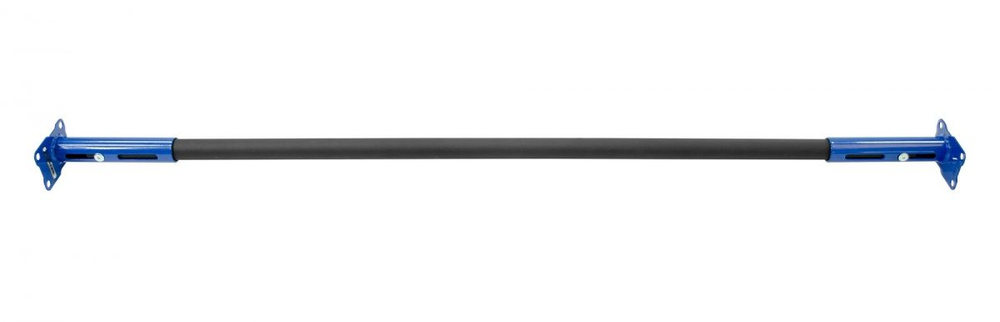 Турник раздвижной (1250-1500мм, Синий-Черный) межстенный в дверной проем (усиленный, до 250кг) FLEXTER #1
