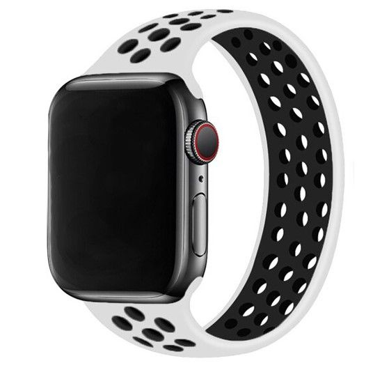 Ремешок-браслет силиконовый перфорированный Great Case Solo Loop для Apple Watch 42/44/45/49 мм, S(135мм), #1