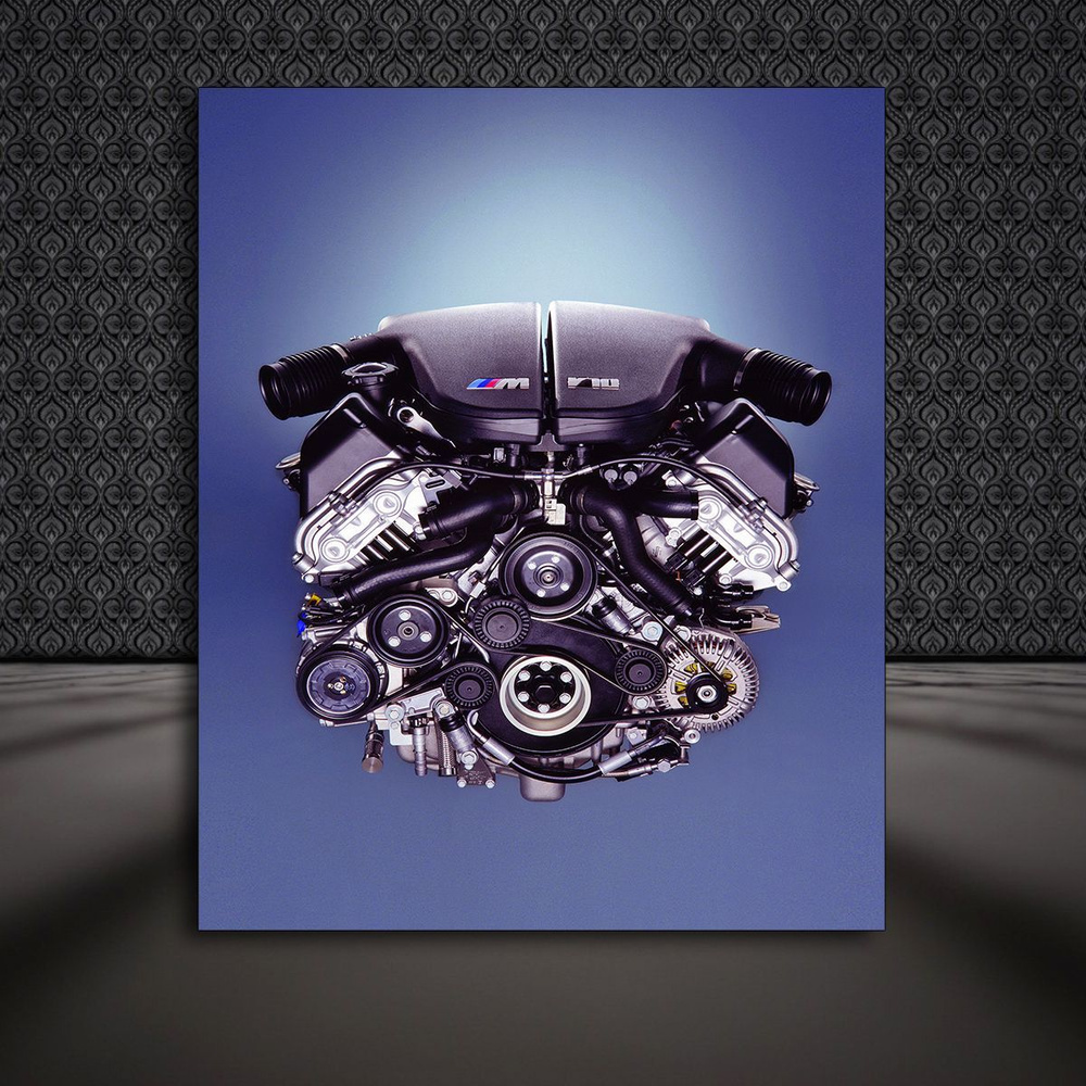 WerkSiegel Картина "Двигатель BMW M", 100  х 70 см #1