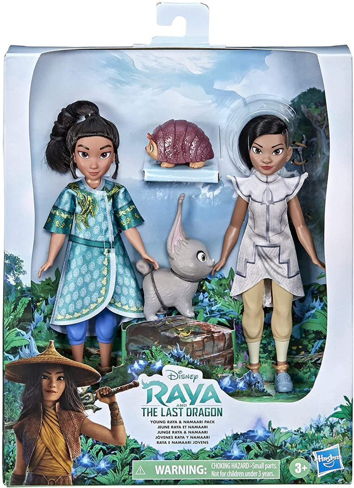 Кукла Дисней Райя и последний дракон Райя и Намаари / Young Raya & Namaari (20см)  #1