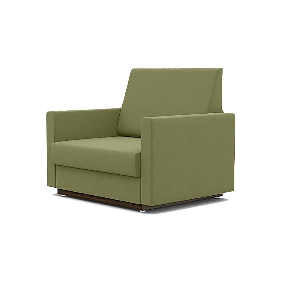 Кресло-кровать Стандарт + ФОКУС- мебельная фабрика 89х80х87 см оливковый  #1