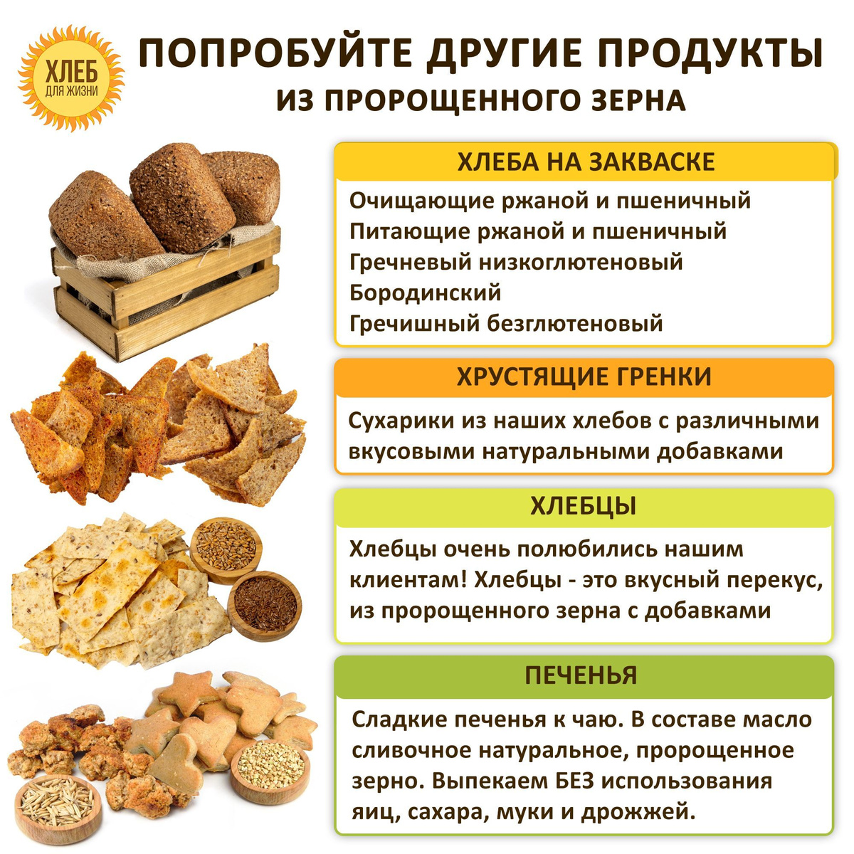 Продукты Хлеб для жизни
