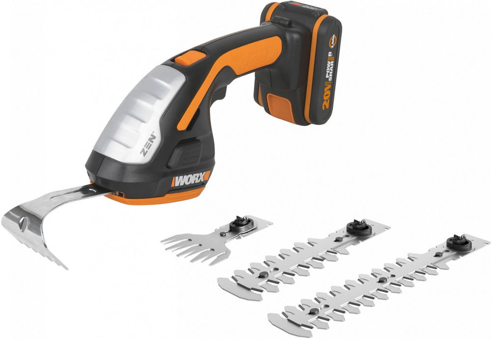 Ножницы для стрижки травы и кустарников WORX WG801E.5 20V ...