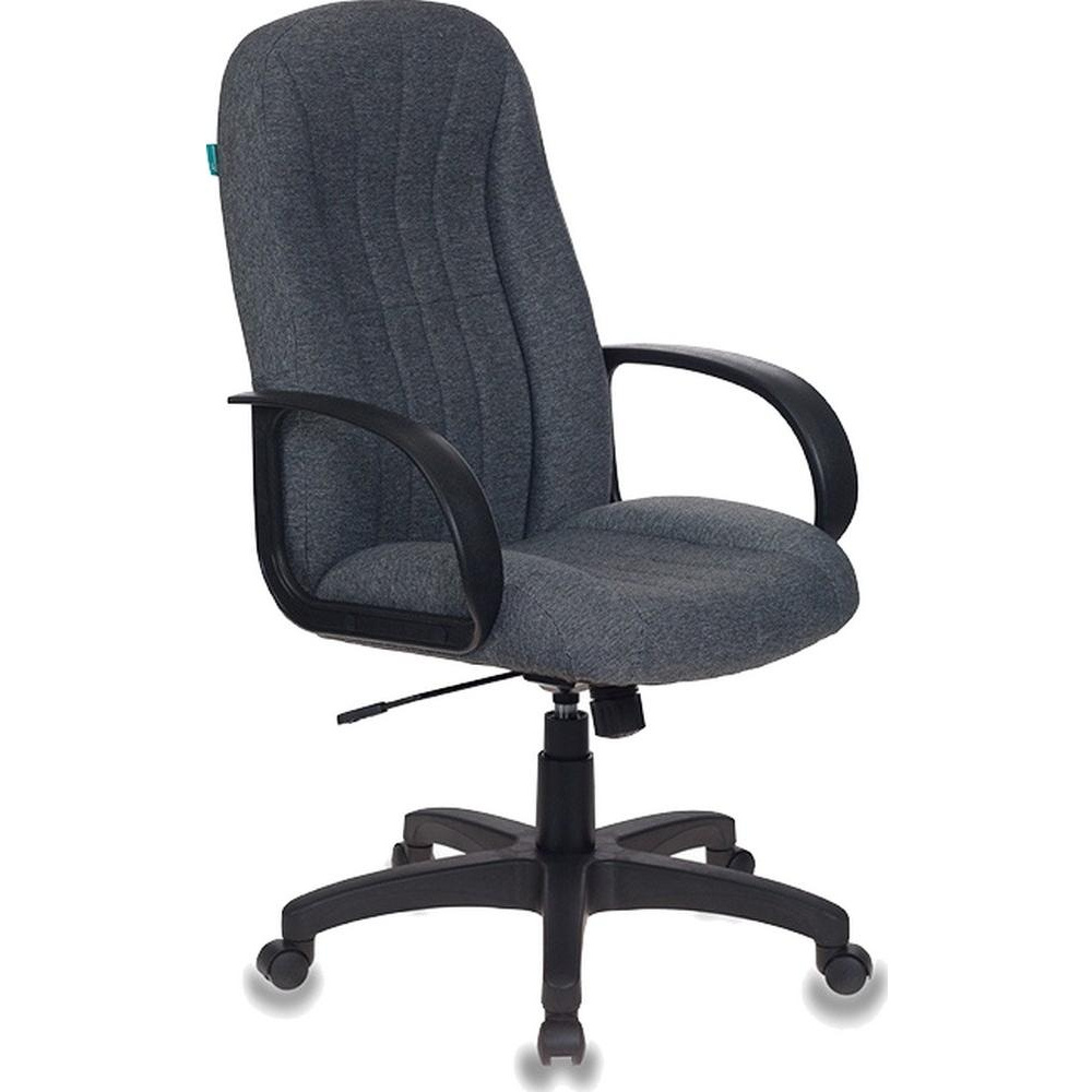 Кресло руководителя Бюрократ T-898AXSN серый 3C1 крестовина пластик  #1