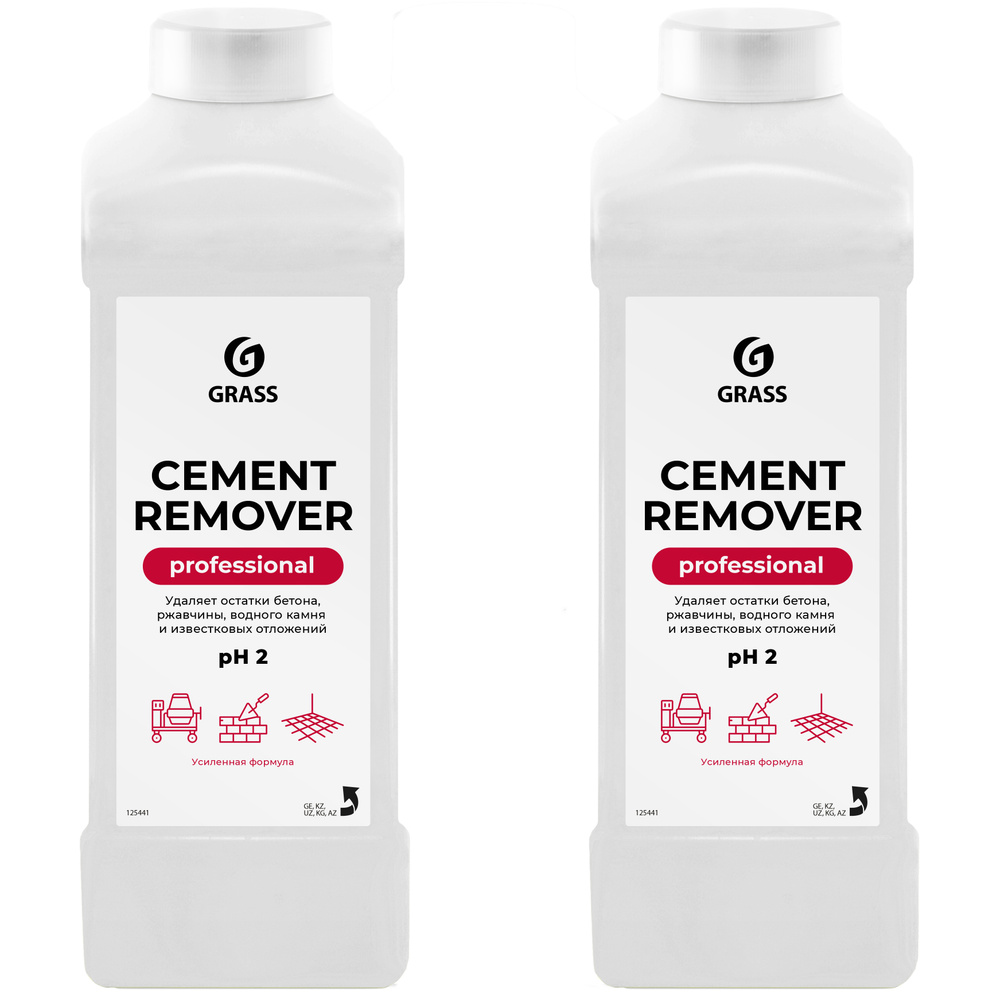 Средство для уборки после ремонта Cement Remover, концентрат, 1000 мл. х 2 шт.  #1