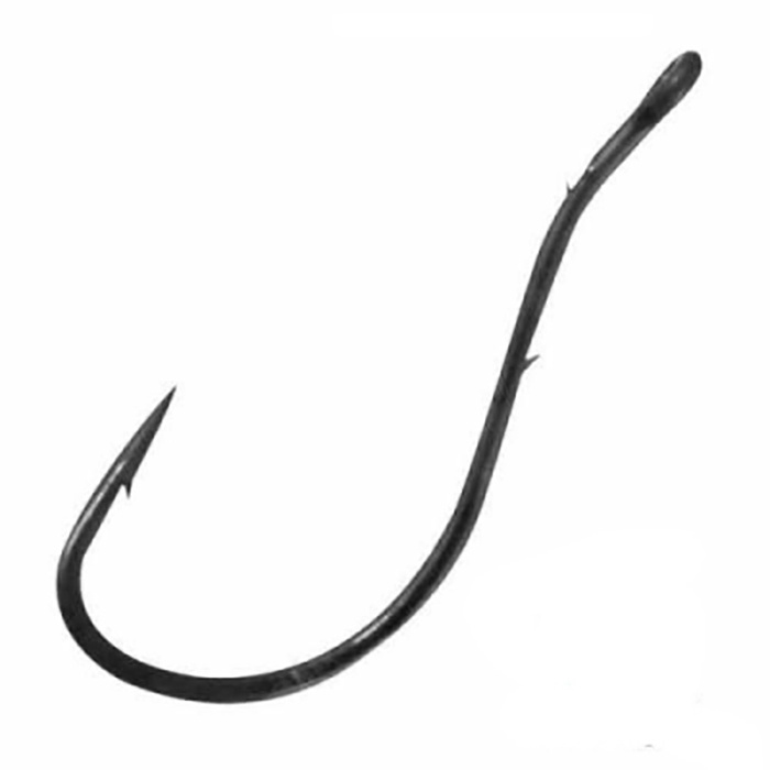 Крючки VMC 7054BN Worm Hook Ringed №6 (10 шт/уп.) #1