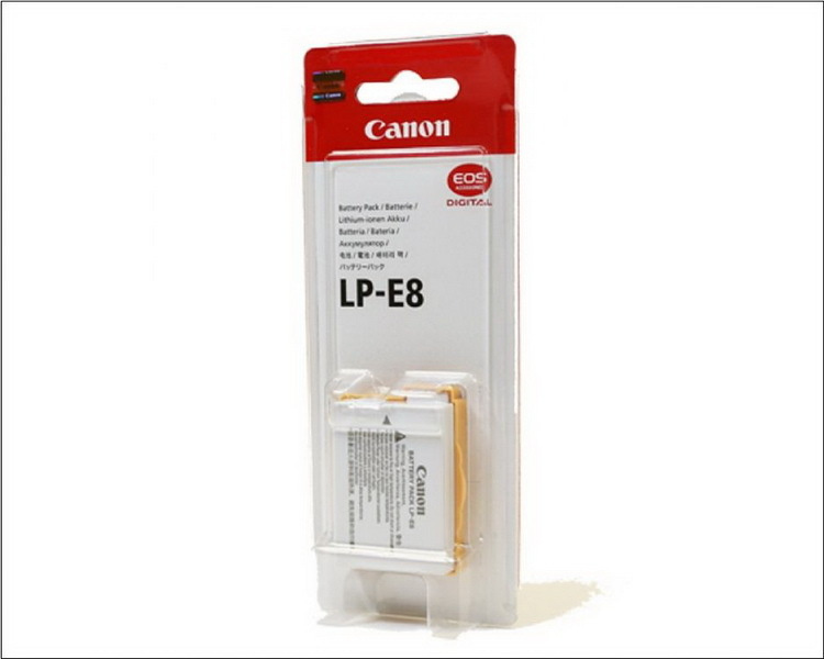 Аккумулятор LP-E8 для фотоаппарата (фотокамеры) Canon EOS 550D/ EOS 600D/ EOS 650D/ EOS 700D  #1