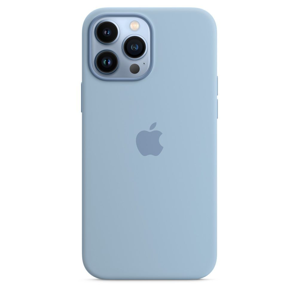 Чехол-накладка Apple Silicone Case c MagSafe и анимацией для Apple iPhone 13 Pro Max  #1