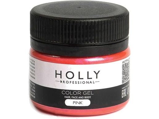 Грим на гелевой основе для лица, волос и тела Holly Professional Color  #1