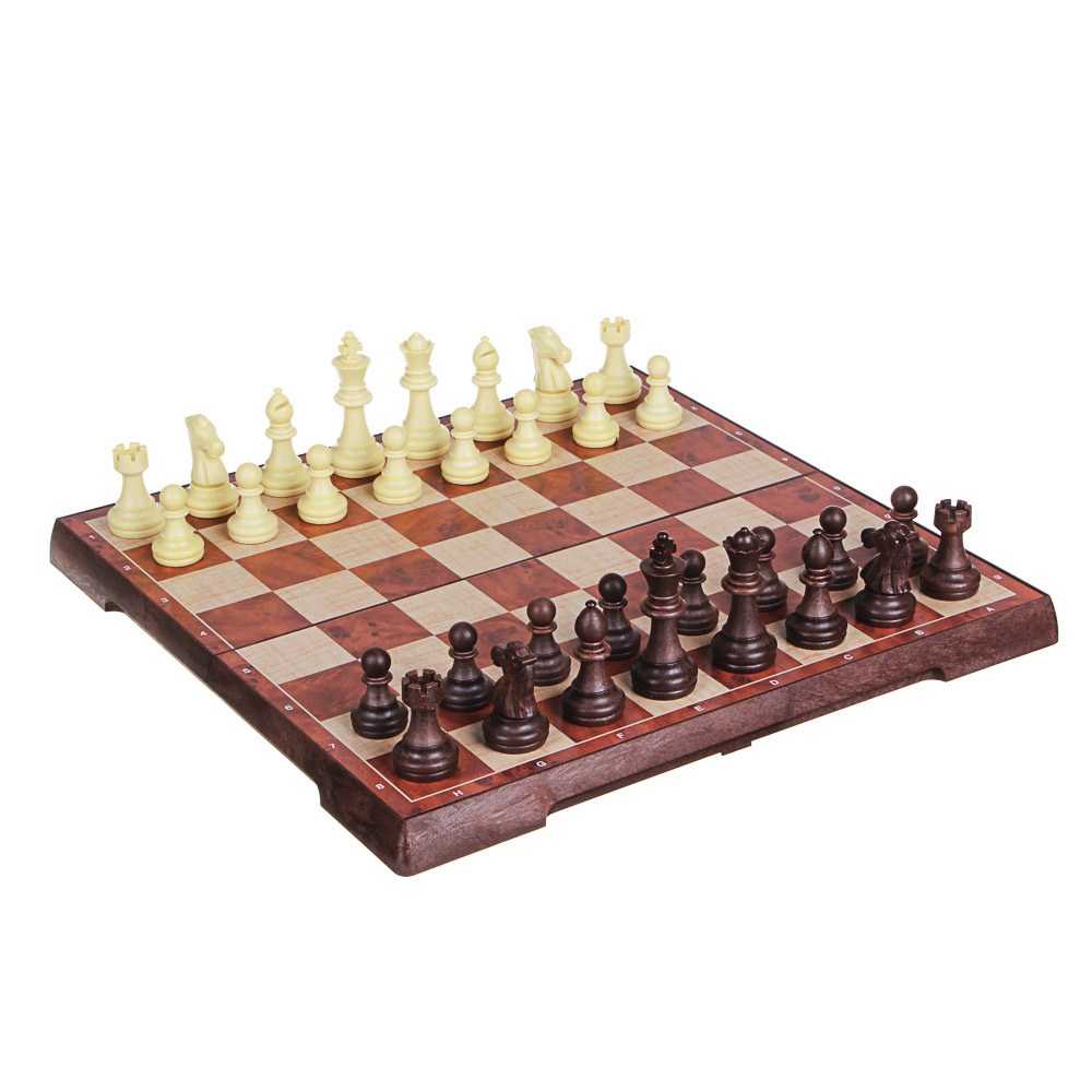 LDGames Набор игр 2 в 1 (шахматы, шашки) 31,5х32см, пластик #1