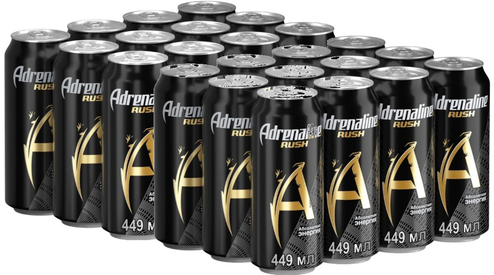 Энергетический напиток Adrenaline Rush, 0.449 л X 24 шт #1