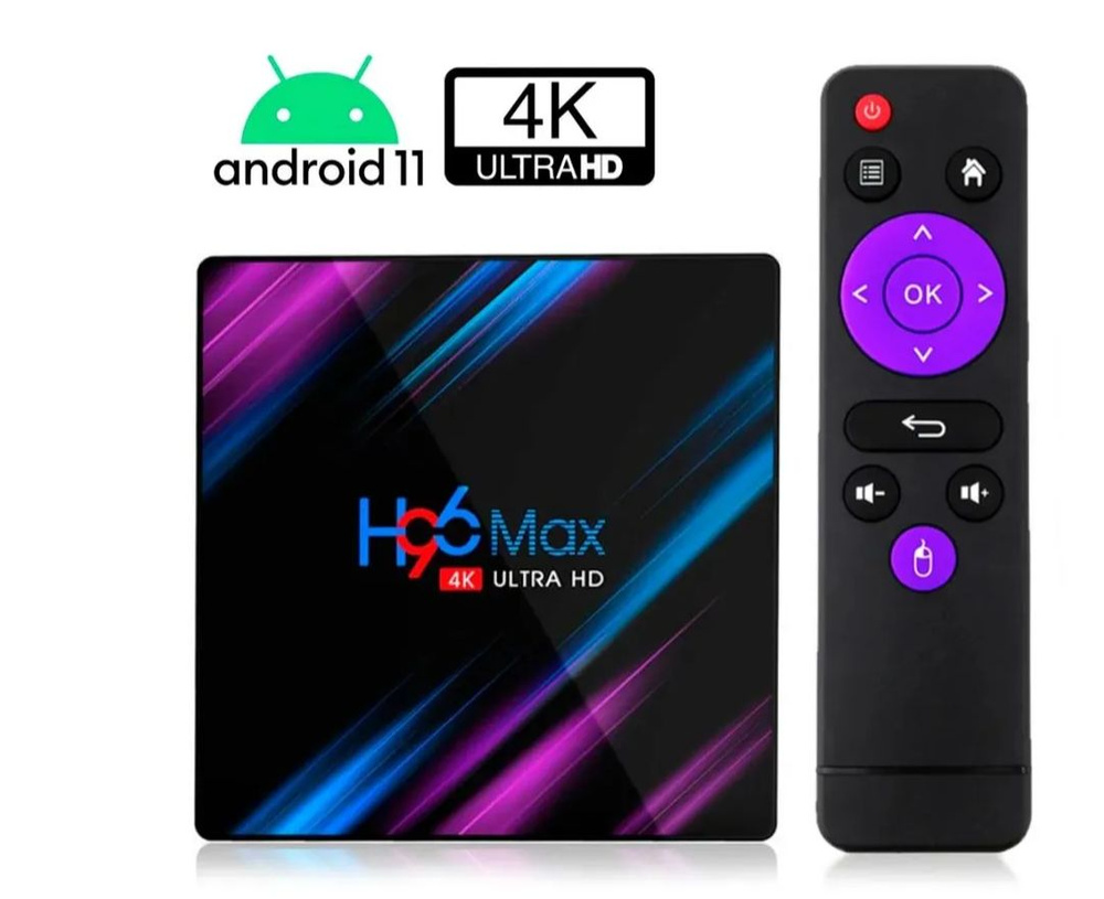 Test Смарт ТВ приставка X96q 2GB/21Gb, Allwinner H313 Quad Core ARM Cortex A53, медиаплеер, android tv #1