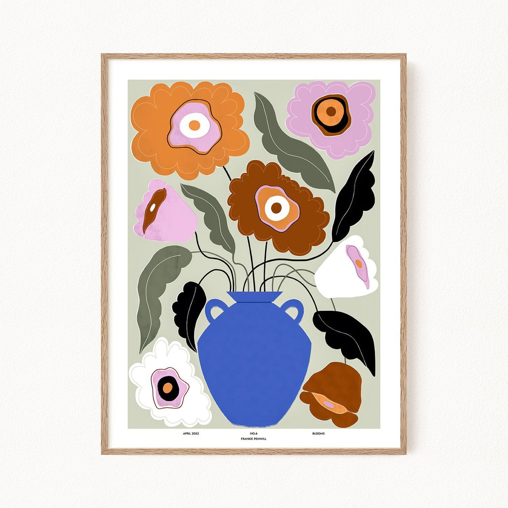 Постер для интерьера "Blooms", 21х30 см #1