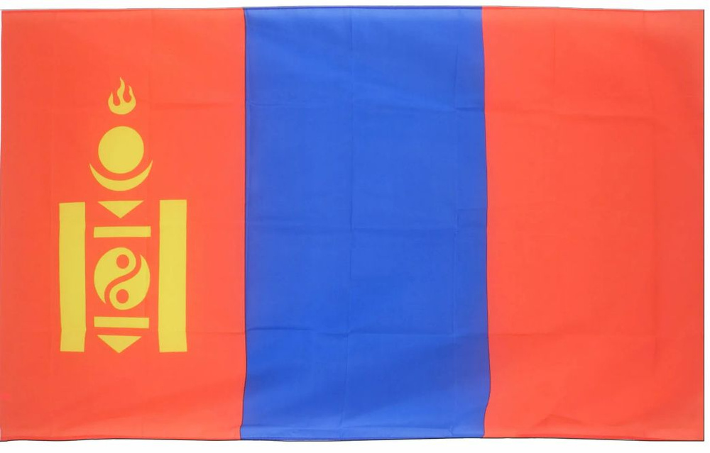 Флаг Монголии 90х135 см с люверсами #1