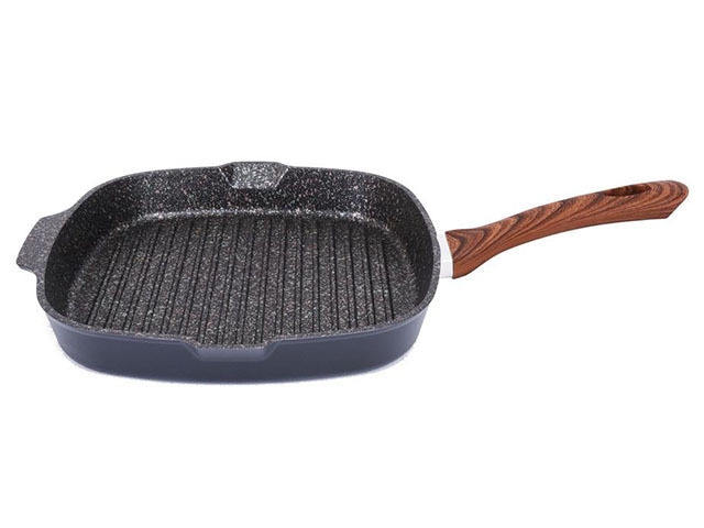 Сковорода-гриль с антипригарным покрытием Kukmara (Granit Ultra Original) сгкго280а, 28х28 см  #1