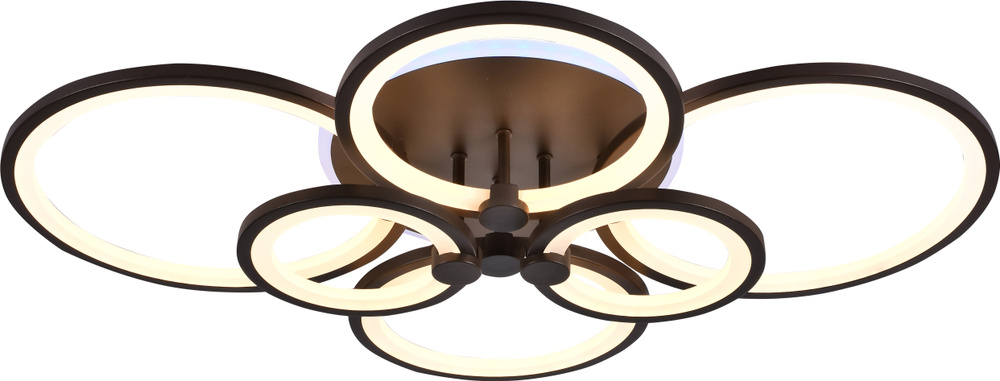 Люстра потолочная светодиодная Свет Столицы S1602-6 COF RGB, светильник с пультом управления, лампа светодиодная, #1