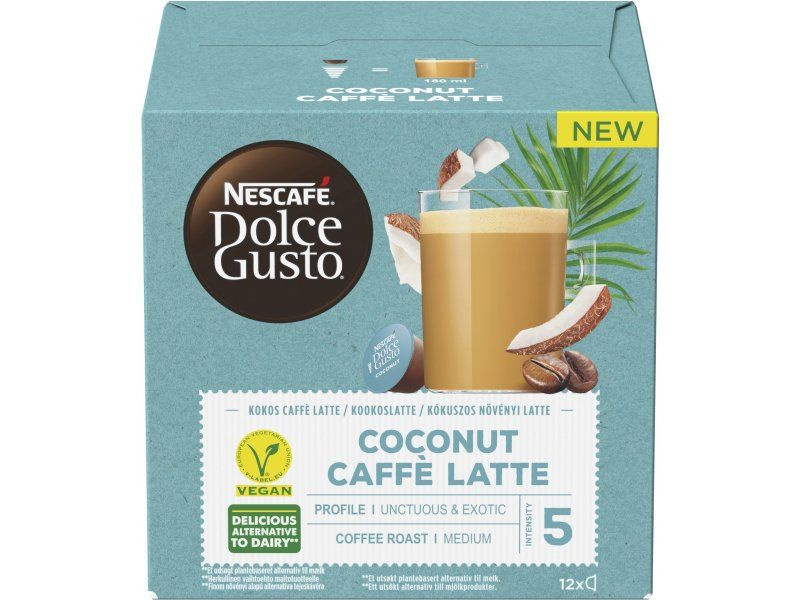 Кофе капсульный Nescafe Dolce Gusto Coconut Latte, для системы Dolce Gusto, 12 шт  #1