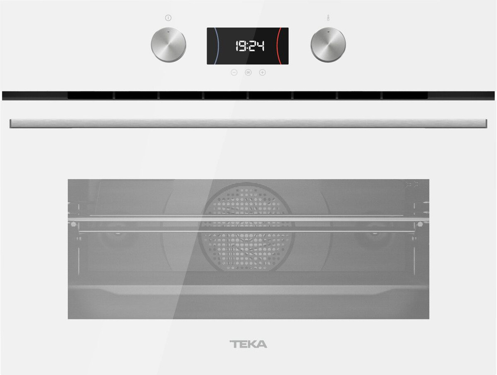 Компактный духовой шкаф TEKA HLC 8400 WHITE с режимом турбо, встраиваемый на 60 см, электрический, белый #1