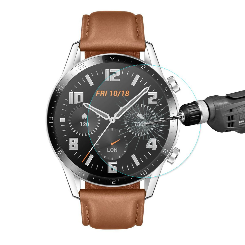 Защитное стекло 0,2 мм для Huawei Watch GT 2 46мм (2019) #1