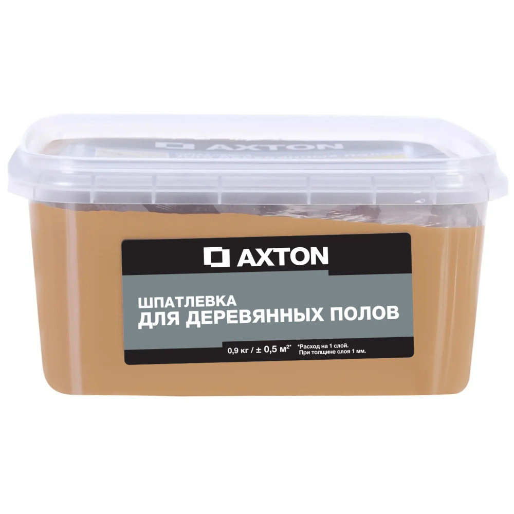 Шпатлёвка Axton для деревянных полов 0.9 кг антик #1