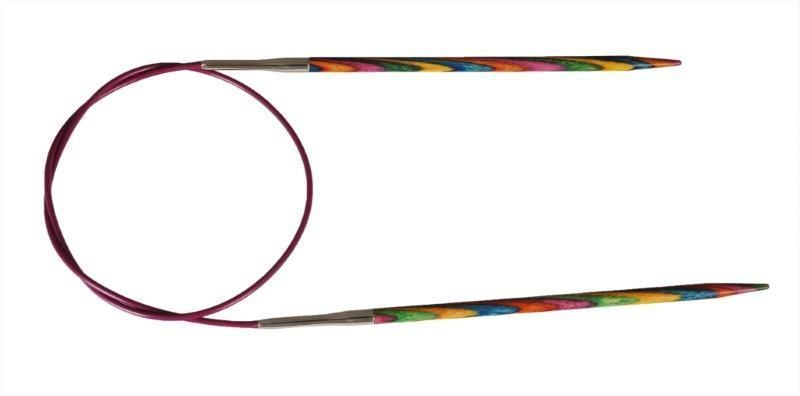 Спицы круговые Symfonie 2,75мм/100см, дерево, многоцветный, KnitPro, 20364  #1